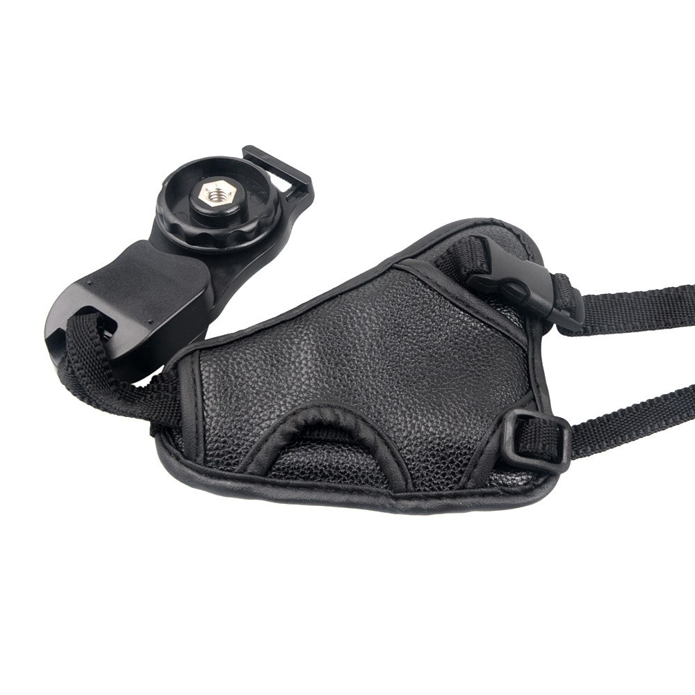 DSLR Camera PU Leather Grip Rapid Wrist Strap Soft Hand Grip Camera Bag ...