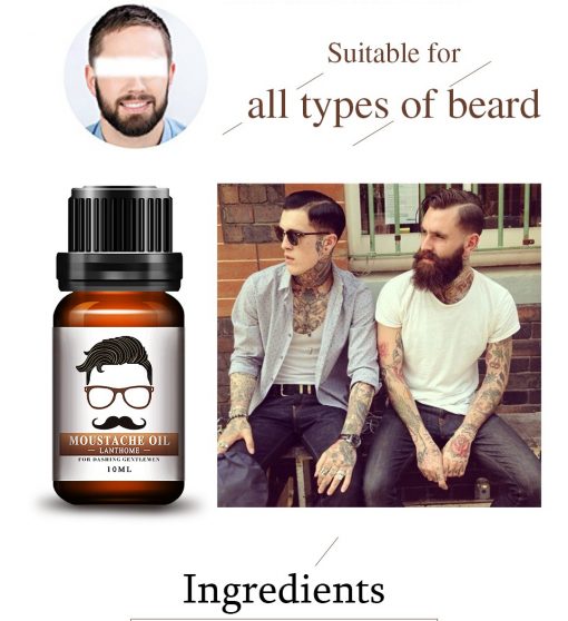 New Beard Growth Oil Beards Hair Thicker Essence Mustache Thick ...