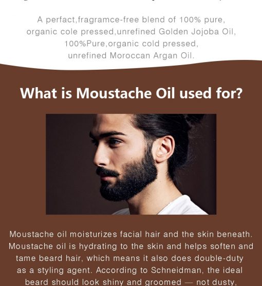 New Beard Growth Oil Beards Hair Thicker Essence Mustache Thick ...